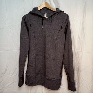 Cadenshae Activewear Breastfeeding Hoodie Grey Size Medium
